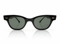 Lunettes 1960 acétate noire — verres verts fumés Tala Studio GENESIS — vue 1