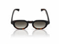 Lunettes Nuru écaille marron oversize — verres dégradés Tala Studio — vue 2