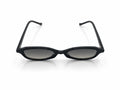 Lunettes Seeyo rectangulaires noires — verres gris fumés collection GENESIS — vue 2