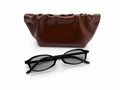 Lunettes Seeyo rectangulaires noires — verres gris fumés collection GENESIS — vue 4